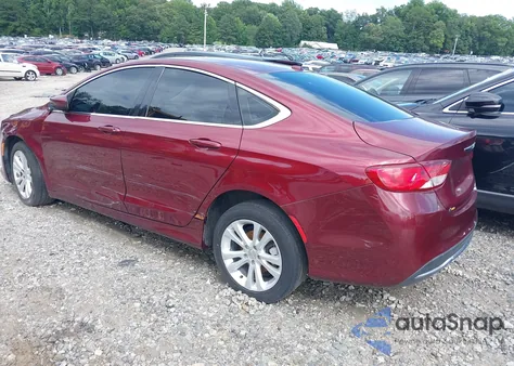 2015 Chrysler 200 Limited z USA, uszkodzony, nr VIN 1C3CCCAB9FN674850